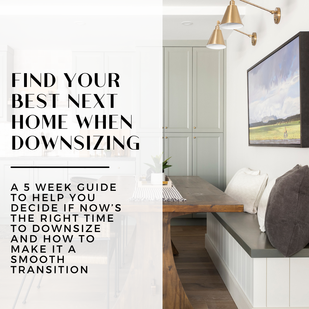 Find your best next home when downsizing
