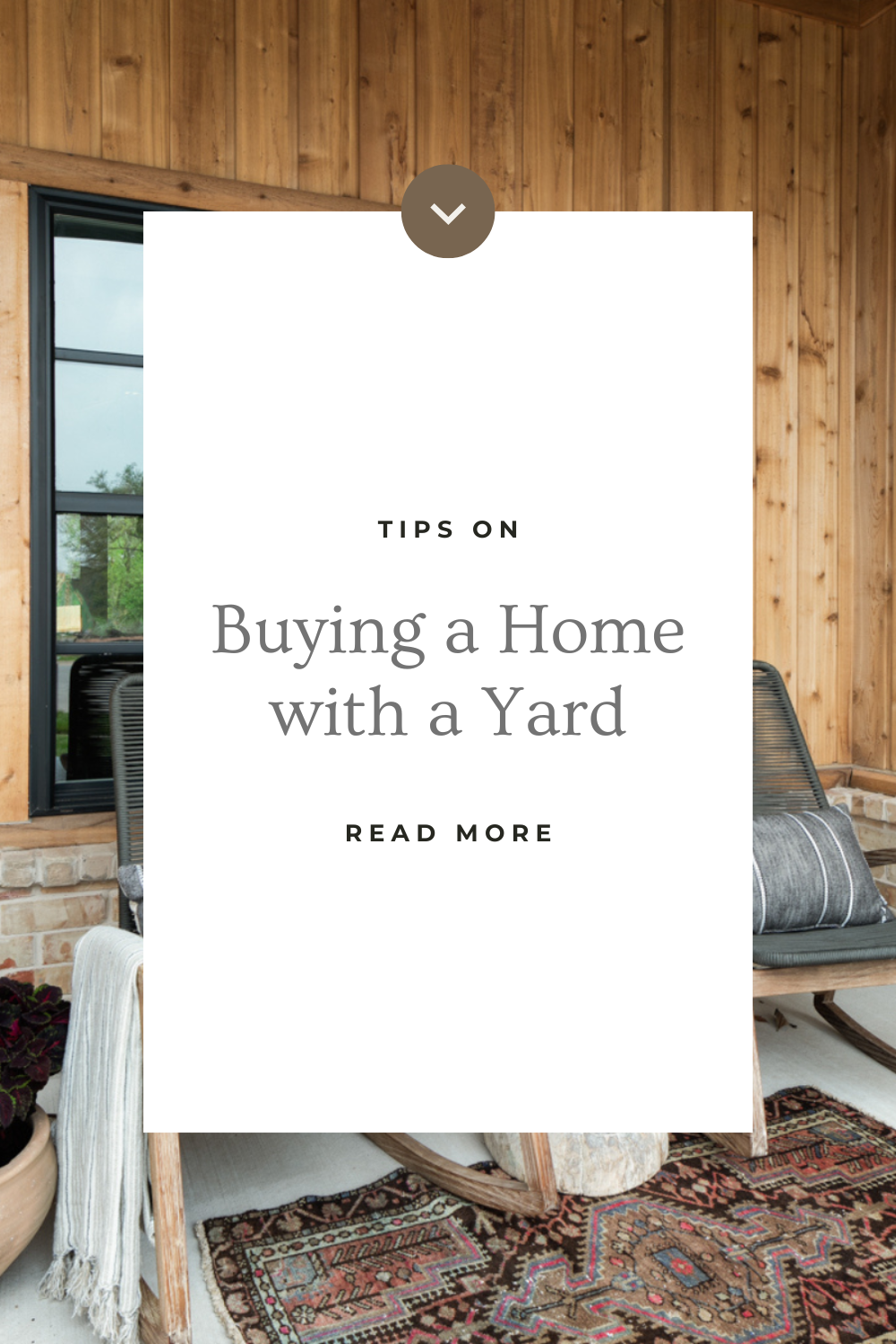 Tips on Buying a Home with a Yard